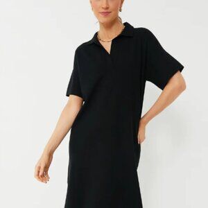 Tuckernuck Black Channing Polo Midi Dress